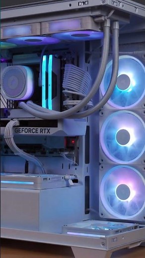 All White Corsair Build | 3500X #pcbuild