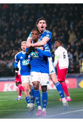 T̶r̶o̶i̶s̶ ̶p̶o̶i̶n̶t̶s̶ Qualif ✅💙 #sportstiktok #tiktokfootball #Ligue1 #coupedefrance #RCSA