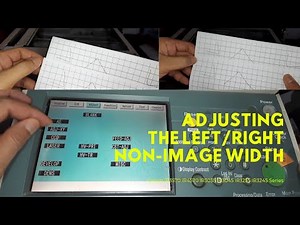 Adjusting the Left/Right Non-Image Width || Canon iR3570 iR4570 iR3035 iR3045 iR3235 iR3245 Series