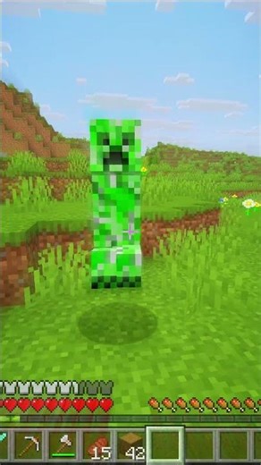 The Sad Story of the Creeper and the Player's Friendship 😭 #minecraft #shorts