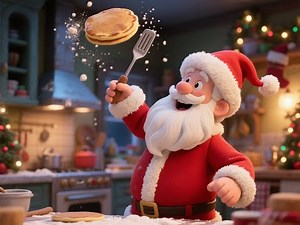 Santa Clause Cooking Magic Festive Holiday Treats in Santa’s Christmas Kitchen!