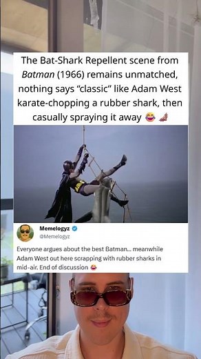 In Batman (1966), The Legendary Bat-Shark Repellent Scene Still Hits