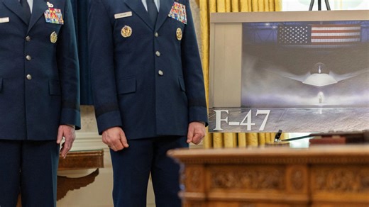 President Trump unveils new F-47 fighter jet, awards Boeing contract