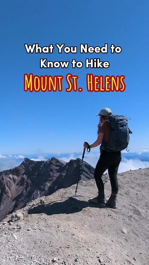 You Need to Know This to Hike Mount Saint Helens👇 ✨SAVE to plan your Mount Saint Helens Summit Hiking Mount Saint Helens was by far the hardest hike I've ever done! But we properly prepared and were able to get up and down the mountain safely! 1. Bring Garden Gloves- the boulder field requires you to haul yourself up and down boulders for about half a mile. These are pretty rough on the hands so I was glad to have gloves! We just picked up cheap garden/work gloves at Fred Meyer the day before o