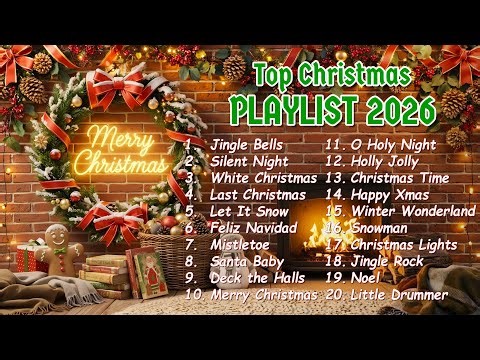 Beautiful Relaxing Christmas Music 🎄 Peaceful Xmas Playlist for Sleep, Study & Calm Mood 🌙