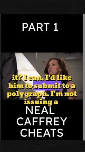 PART- 1 Neal Caffrey Cheats Lie Detector