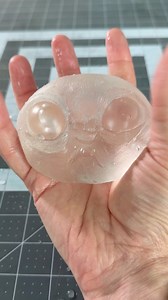 11K views · 158 reactions | Clear Super Squishy Blob #sculpture #artist #artprocess #tabasquishy | Nick Douillard | Facebook