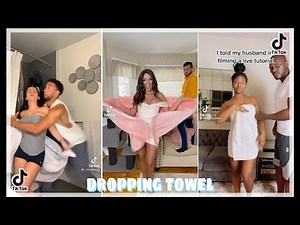 Towel Drop Challenge infront of Boyfriend | Girlfriend Dropping Towel infront of camera | TikTok