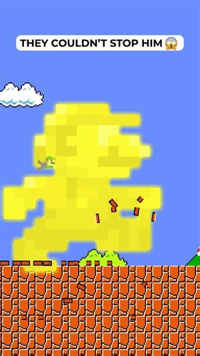 They Couldn't Stop Gold Mario 😱💀