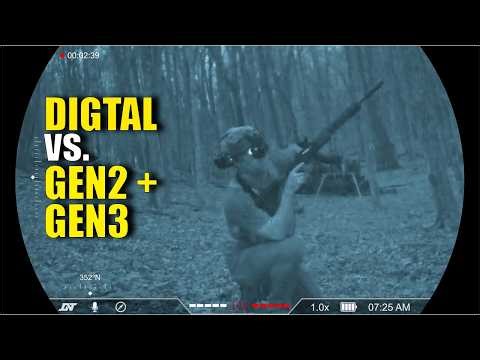 Night Vision Reality Check | Digital vs. Gen2 vs. Gen 3