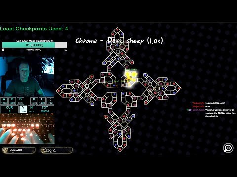 ADOFAI [Lvl 18] Chroma-Dark Sheep Clear! [Level by Lupel 2]