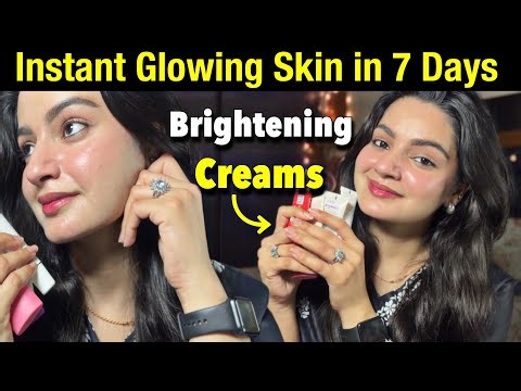 Top 4 Instant Brightening Creams in Pakistan For Glowing Skin - Honest Review 2026