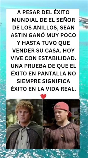 Sean Astin lo perdió todo tras El Señor de los Anillos 😢 La verdad que pocos conocen