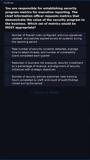 Can You Answer This CISM Question? #CISM