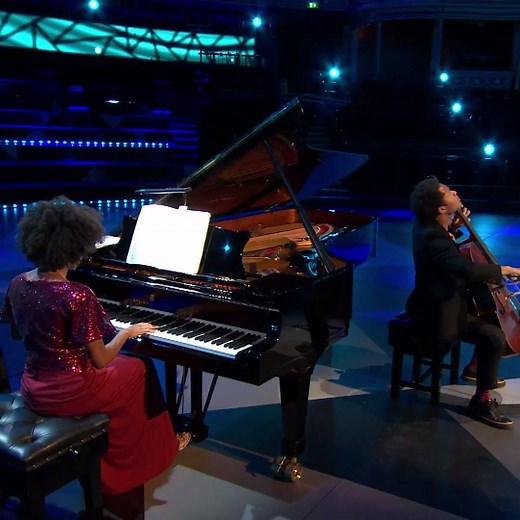 Join Sheku Kanneh-Mason and I tonight at 8pm BST on BBC Four! We're performing Beethoven, Rachmaninov, Bridge and Barber from an empty Royal Albert Hall for the BBC Proms. Here's a sneak peek! | Isata Kanneh-Mason