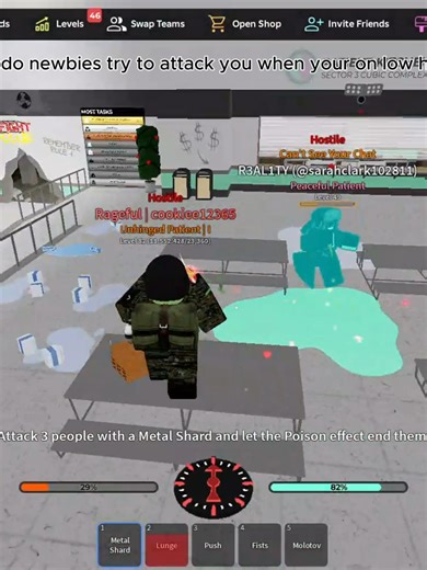 Understanding Low Health Attacks in Roblox Asylum Life