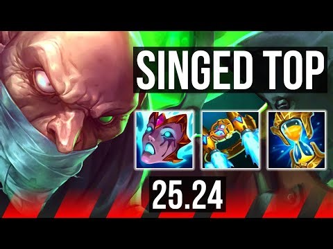 SINGED vs DARIUS (TOP) | 5k gold comeback | EUW Master | 25.24