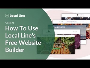 Local Line's Free Website Builder: Tutorial