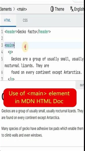 Semantic HTML vs Non-Semantic HTML | Why it matters? 🔥 #shorts
