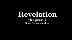 Revelation 1 King James version