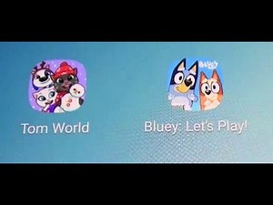 Bluey Lets Play Vs Talking Tom Friends World