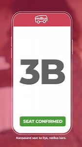 Now book your preferred seat for your journey, on redBus! | redBus
