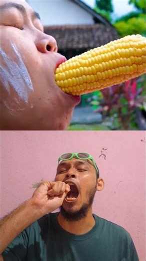 makan eskrim jagung #trendingshorts #masukberanda #comedy #funny #lucu