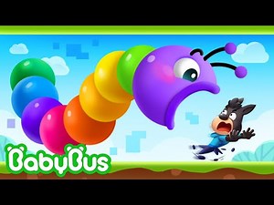 Polícia VS Minhoca Faminta | Desenho Animado & Desenho Infantil 🐼 por BabyBus