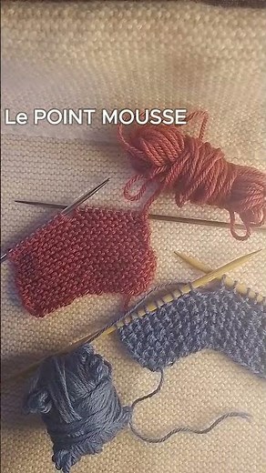 4 points au tricot pour les débutants. Partie 1. Avec les mailles de base