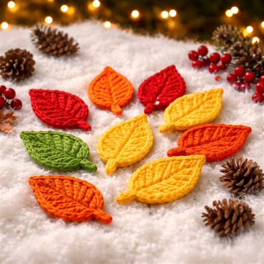 Irish Crochet Leaf Pattern PDF, Beginner Leaf Applique Motif - Etsy