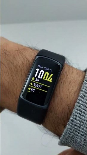 Fitbit Charge 5 - Turn Screen Wake On & Off
