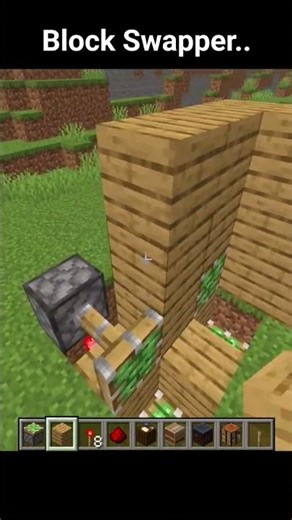 You NEED This Block Swapper | Minecraft #mctutorial #shortsminecraft #minecraftbuilding