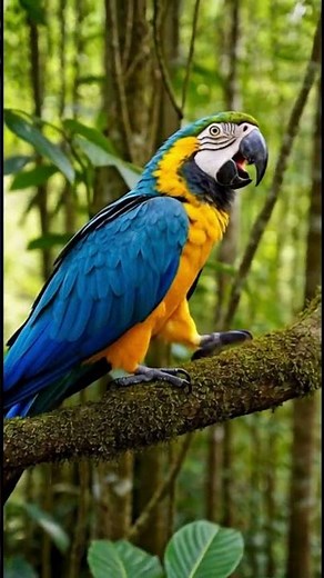 Guacamaya l Lo que NO sabías del Guacamayo Azul (¡Es Increíble!)