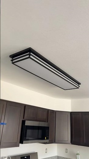 How to Install Allen + Roth Kitchen Light Installation Flash Mount | Modern LED Ceiling Lighting!