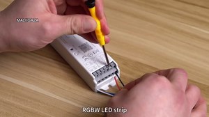 86 Panel 2.4G Wireless RF Remote for Single Color CCT LED Strip Light, 4 Zone Group Control, Touch Control, WR02RF CCT Remote