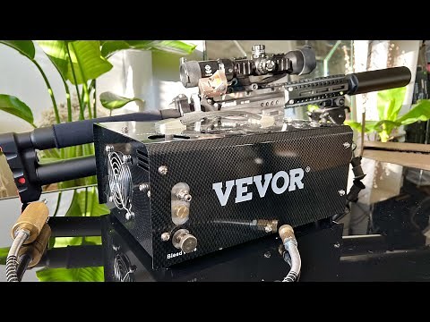How to use the Vevor PCP air rifle compressor