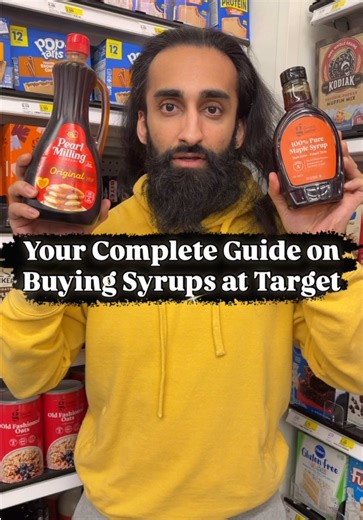 Here’s your Target syrup cheat code 🍁🛒👇 Most original syrups are straight junk ❌🥞 — loaded with corn syrup, high-fructose corn syrup, artificial flavors, and nasty preservatives 🤢🔥 Skip that aisle clutter and go straight for: ✅ Pure maple syrup ✅ Organic (so it’s not sprayed with synthetic pesticides 🌱🚫) ✅ One ingredient = maple 🍁 Your pancakes deserve better 😌🥞✨ Read labels. Upgrade your syrup. 💪🍯 #maplesyrup #targetfinds