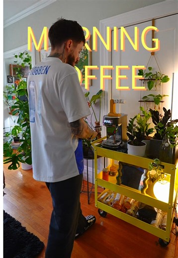 Enjoying My Morning Coffee Routine