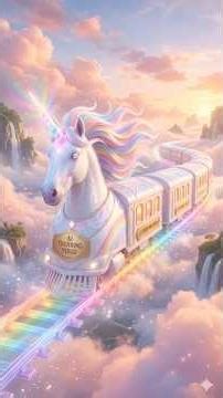Magical Unicorn Express 🦄 | A Cosmic Rainbow Dream Journey