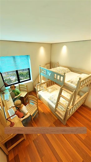 71K views · 1.1K reactions | Bedroom design for 2 kids #bedroom #housedesign #roomdecor | Home Design | Facebook