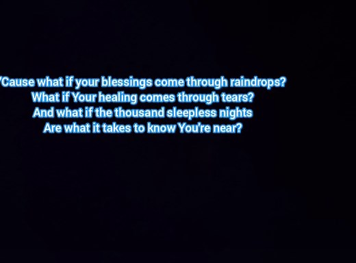 Blessings by Laura Story - Worship Song Lyrics