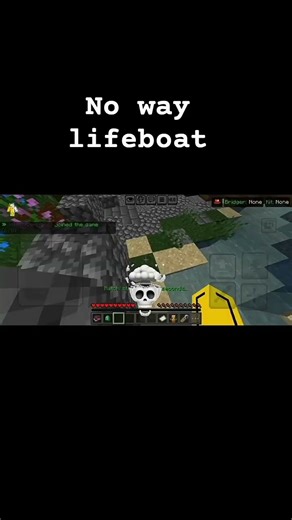 this is 100% real in lifeboat minigame lobby 😱 #aura #dirty #catloverlife #minecraft