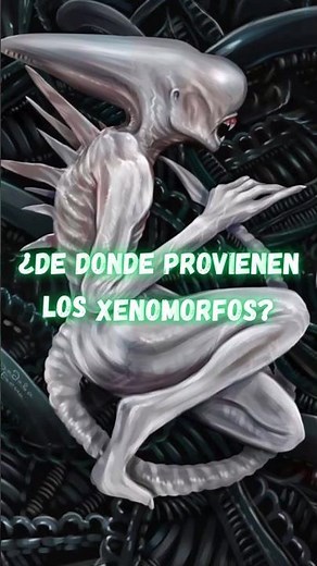 👾🧬¿De DONDE PROVIENEN los XENOMORFOS? ORIGEN de ALIEN🦠🛸 #alien #alienromulus #xenomorfo #ficción