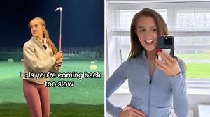 'Everyone's out there to help': Woman golf pro ‘mansplained to’ at driving range graciously speaks out on man's ‘advice’ | LBC