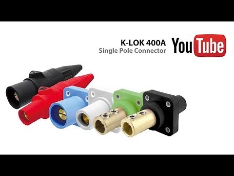 K-LOK 400A Single Pole Connector