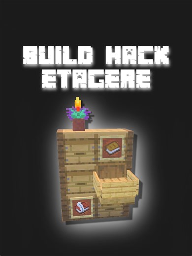 Un BUILD HACK réaliste et utile sur MINECRAFT ! 😲 💡 Si tu ranges encore tes items dans de simples coffres ou tonneaux, cette astuce va complètement améliorer le style de ton stockage. Dans ce short, je te montre comment créer une étagère de rangement réaliste avec tiroirs ouverts, parfaite pour décorer ta maison tout en gardant un système de stockage fonctionnel. Une idée simple qui rendra ta base beaucoup plus immersive et organisée ! ֎|=|=|=|=|=|=|=|=|=|=🔗 LIENS UTILES 🔗=|=|=|=|=|=|=|=|=|=