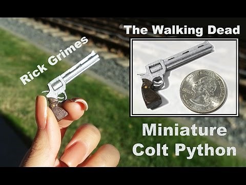 DIY Miniature Gun (Colt Python)