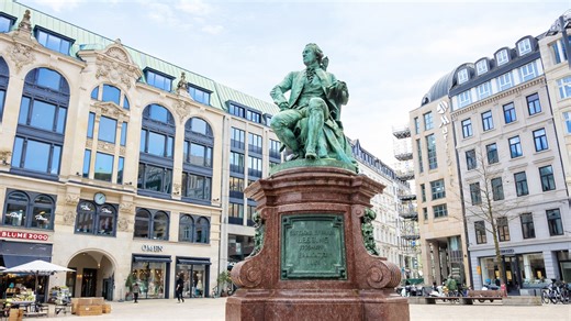 Hamburg architecture looks clean and refined