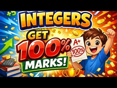 Ch integers class 6th easy explanation cbse 2026