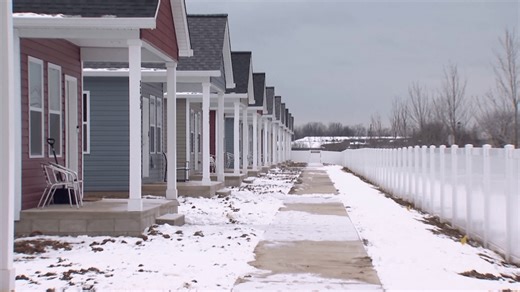 Tiny-home development gives homeless place of their own